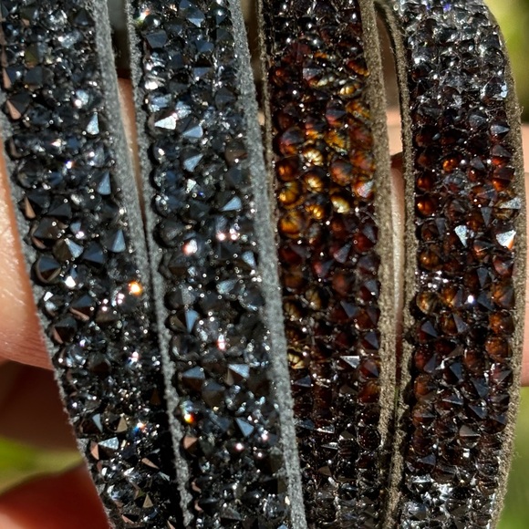 NEW Origami Owl Double Wrap Hematite Crystal Bracelet - Picture 5 of 5